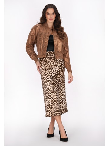 Women Jacket in brass
