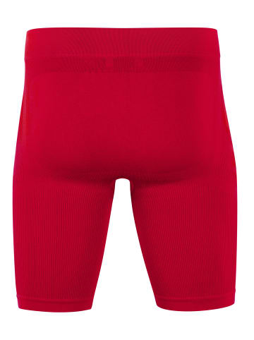 Kurze Unterziehhose Seamless Radler in rot