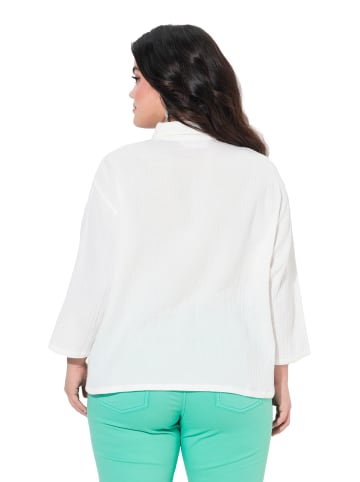 Hemdbluse in offwhite