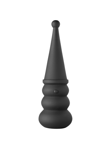 Dekofigur "Schneemann" Christmas Chic in Schwarz 25,5 cm