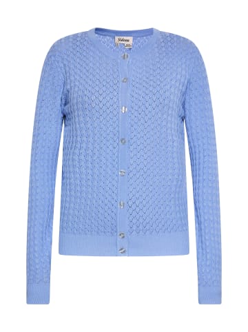 Damen Cardigan in Taubenblau