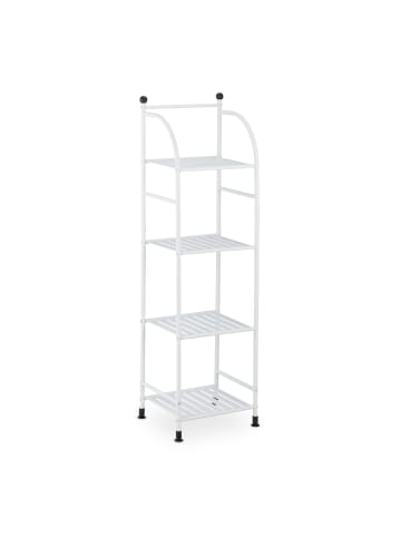 Standregal in Weiß - (B)33 x (H)115 x (T)28 cm