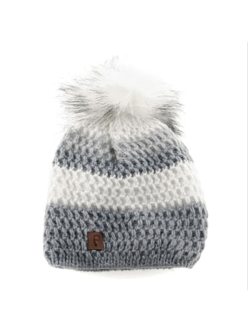 Mütze zum Warmhalten im Herbst oder Winter Bommelmütze in Blau