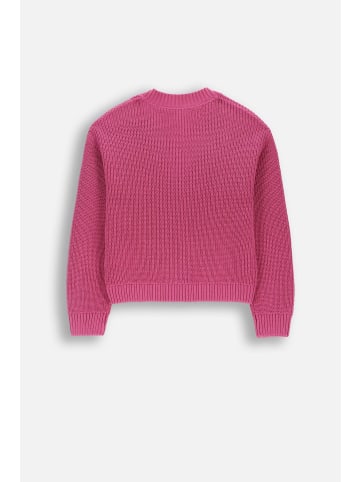 Strickjacke in rosa