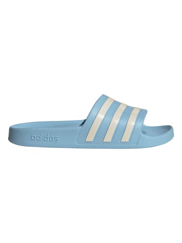 Badeschuhe Adilette Aqua in Hellblau