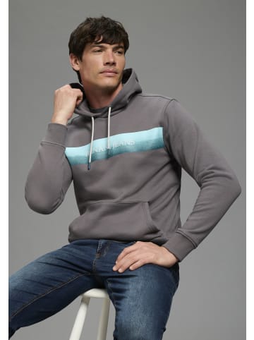 Kapuzensweatshirt in anthrazit