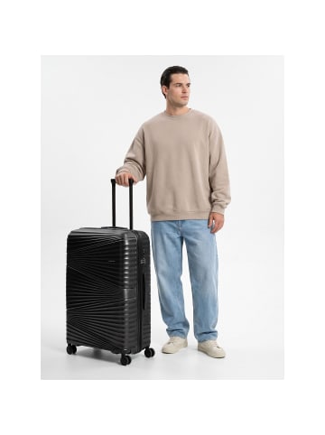 Collection 02 THE LARGE 4 Rollen Trolley 77 cm black metallic