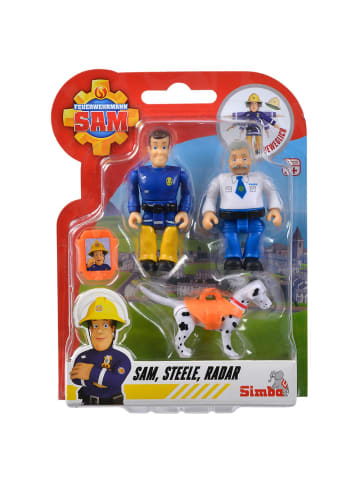 Feuerwehr-Mann, Steele, Radar | Spiel-Figuren Set | Simba Toys