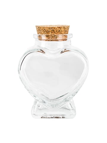 12x Glasflaschen-Set in Transparent - 90 ml