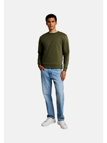 Sweatshirt in dunkelgrün
