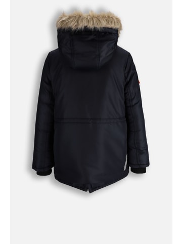 Winterjacke mit DWR-Beschichtung in dunkelblau