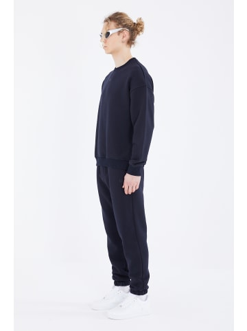 Basic Jogger Set Oversize Fit in Dunkelblau
