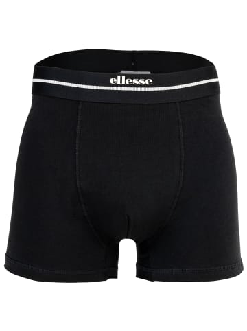 Boxershort 3er Pack in Schwarz (Mono)