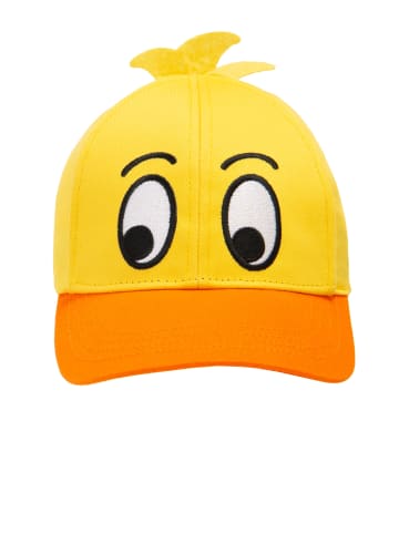 Snapback Cap Maus - Ente Mascot in gelb-orange