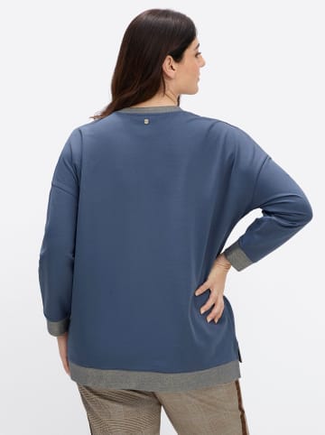 Sweatshirt in rauchblau