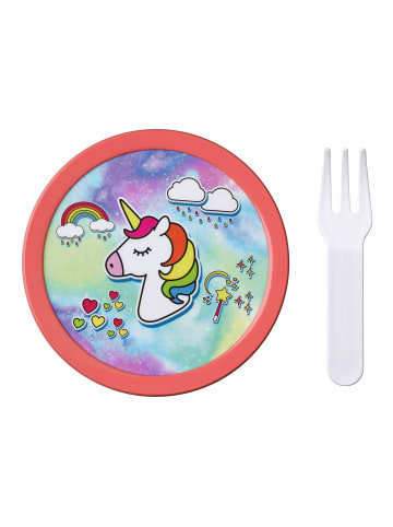 Fruchtbox mit Gabel Campus in Einhorn 300 ml
