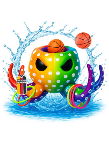 Wasser Basketball KRAKI Ringwurfspiel in Bunt