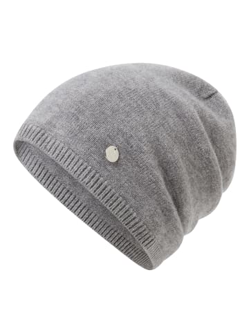 Beanie in grau meliert