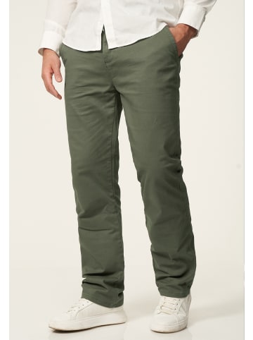 Chinohose - DCDAVIE Chino Hose Jeans Stoffhose Straight-Fit in Khaki