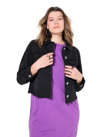 Jeansjacke in black