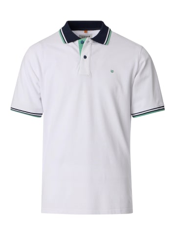 Poloshirt Basic in Weiß