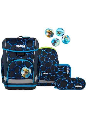 Cubo Light Schulranzen Set 5-tlg. Bärassic Garden in blau