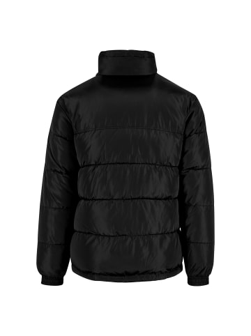 Retro Essential Puffer Jacket in Schwarz
