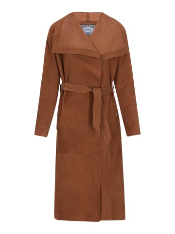 Women Coat in cognac
