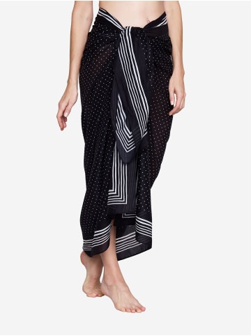 Pareo Polka Dots in Black Beauty AOP