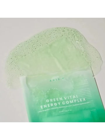 Tuchmaske Green Vital Energy Complex Sheet Mask, 27 ml