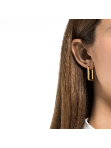 Creolen Edelstahl in Gold