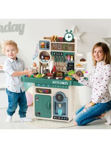 Kinderküche Tony Spielküche mit viel Zubehör - ab 3 Jahren in Türkis
