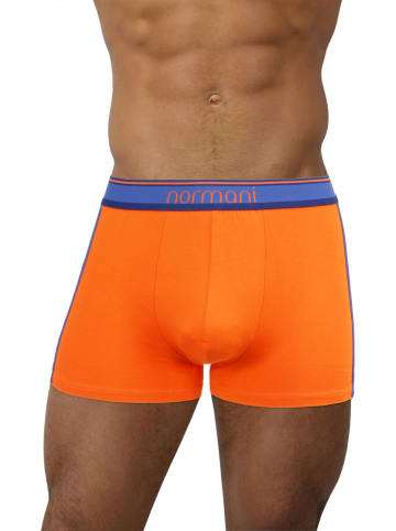 6 Stück Retro Boxershorts aus Baumwolle in Sporty Orange