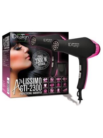 HAARTROCKNER GTI 2300 AIRLISSIMI ROSA 2300W