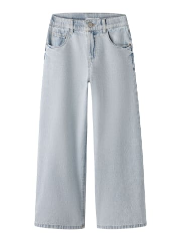 Jeans in Light Blue Bleached Denim