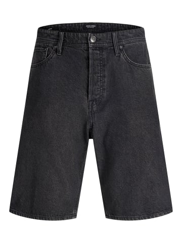 Jeans-Shorts in Black Denim
