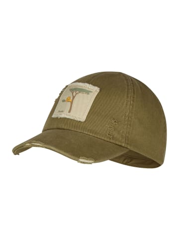 Basecap Safari in dunkelgrün