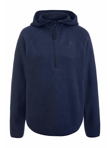 Fleece Hoodie in mitternachtsblau
