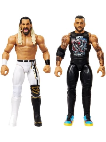 WWE CM Punk V Seth Freakin Rollins 2 Pack Series 23 Wrestling Action Figur