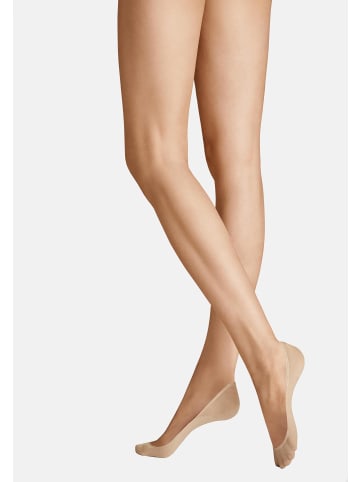 Füßlinge Ballerina Footlet antirutsch in Tundra