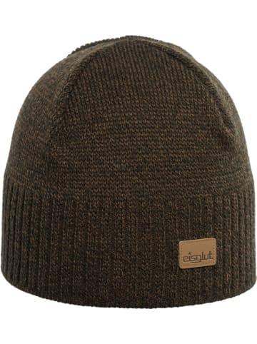 Strickmütze in braun