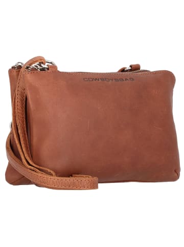 Plumley Umhängetasche Leder 24 cm cognac
