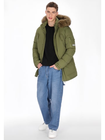 Men Coat in olive