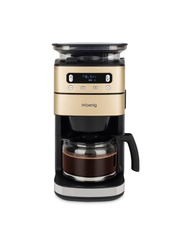 Filterkaffeemaschine mit Mahlwerk MGX90 in Gelb