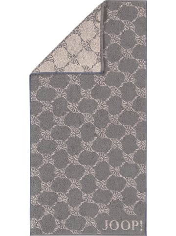 Jacquard Handtuch Classic Cornflower in taupe