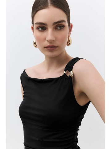 Blouse in Schwarz