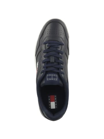 Sneaker low Tommy Jeans Cupsole Leather Essential in dunkelblau