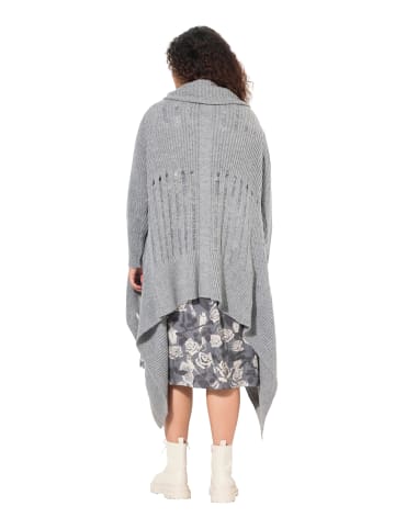Cardigan in hellgrau mélange
