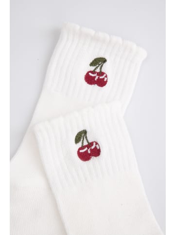 Socken in ecru