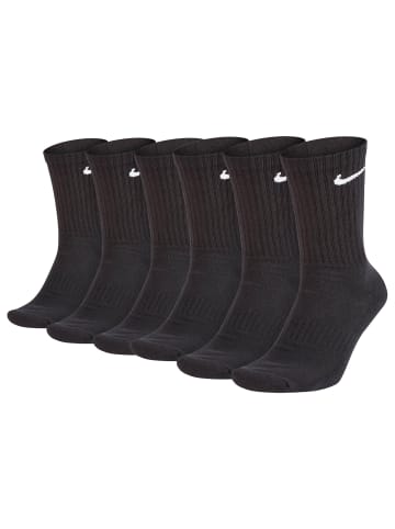 Socken 6er Pack in Schwarz